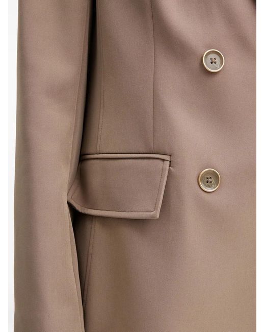 Guess Natural Double-Breasted Blazer