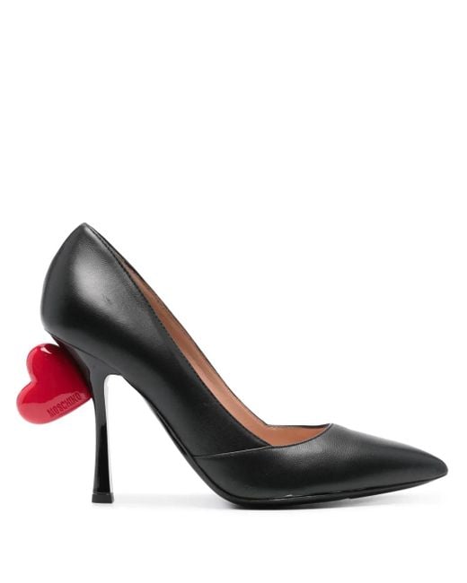 Moschino Black Pointed Toe Pump