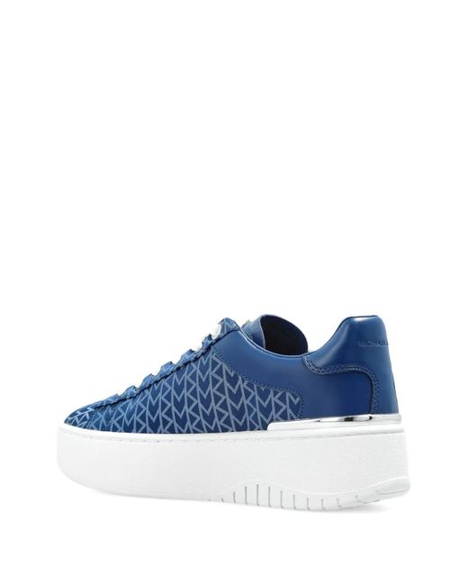 MICHAEL Michael Kors Blue Patterned Sneakers