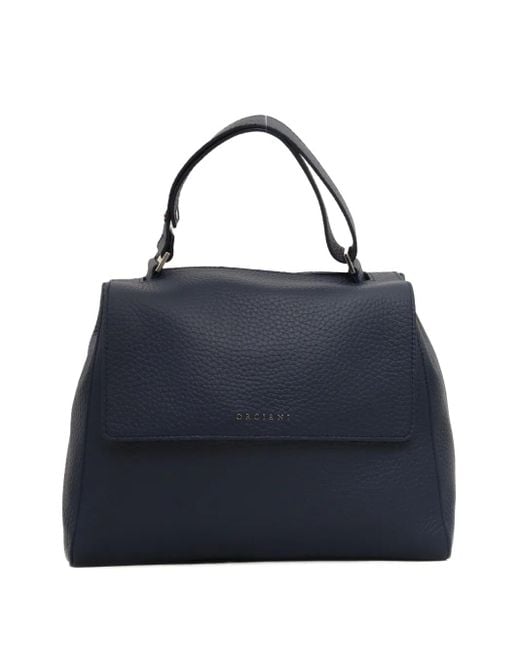 Orciani Sveva フラップ ハンドバッグ Blue