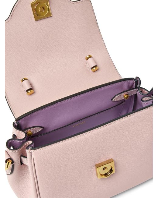 Versace Pink Small La Medusa Tote Bag