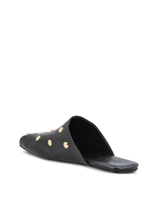 Chloé Black Mules Rita Cloutées