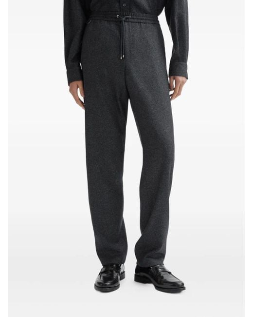 Pantalones con cordones Agnona de hombre de color Gray