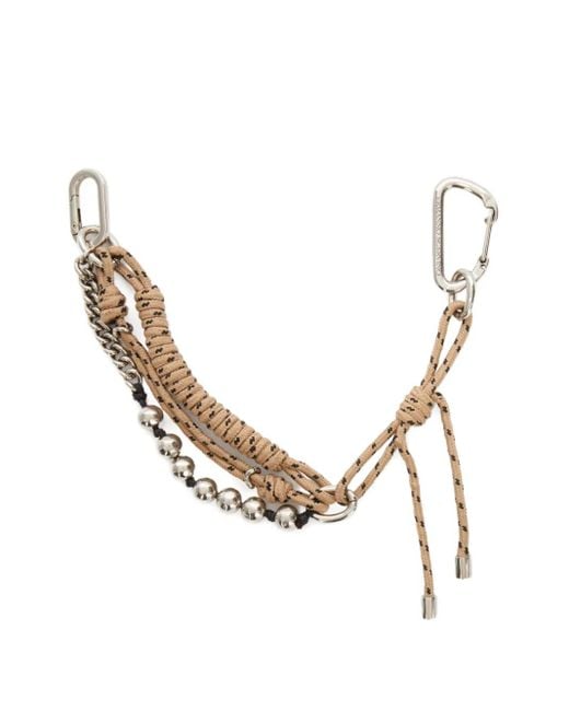 Ermanno Scervino Metallic Multi-Strand Charm