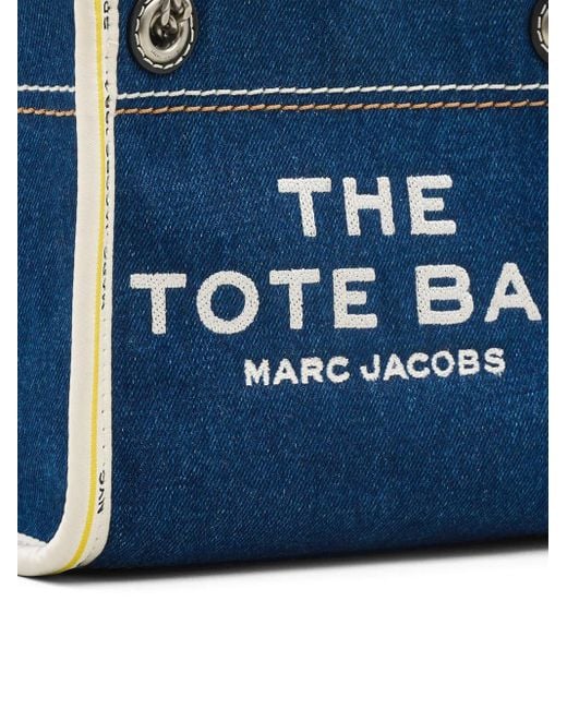 Marc Jacobs Blue The Mini Tote Bag Denim