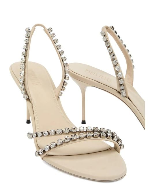 Paris Texas White Lidia Strap Sandals