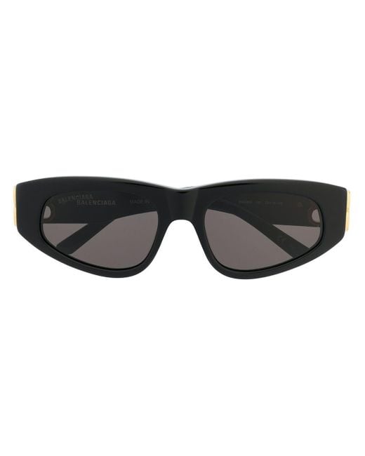 Balenciaga Dynasty D-frame Sunglasses in Black | Lyst