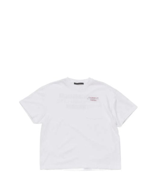 Stockholm Surfboard Club White T-Shirt Pocket Tee