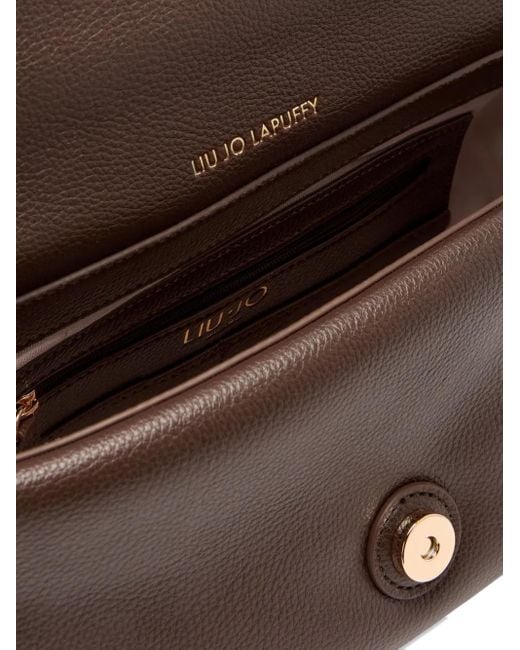 Liu Jo Natural Medium Lapuffy Teddy Crossbody Bag