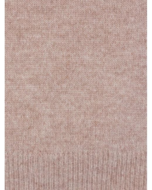 Brunello Cucinelli Kasjmier Trui Met Polokraag in het Pink voor heren