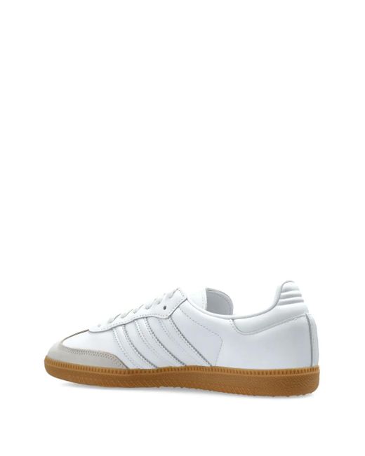 Adidas White Samba Og Sneakers