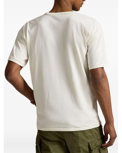 Polo Ralph Lauren T-Shirt Met Grafische Print in het White voor heren