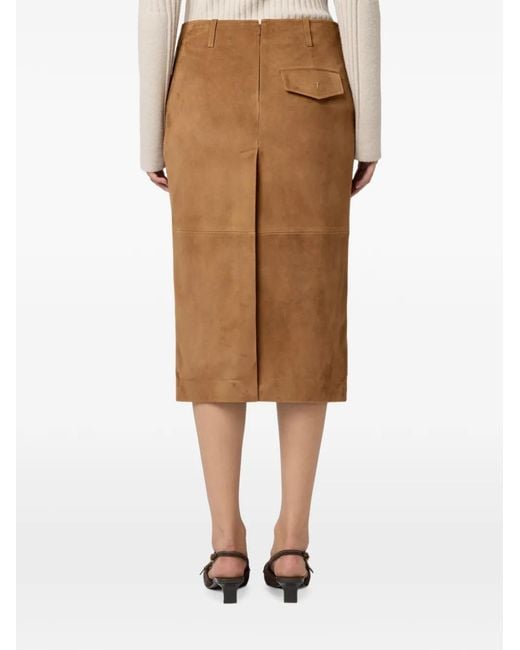 Tod's Brown Skirt