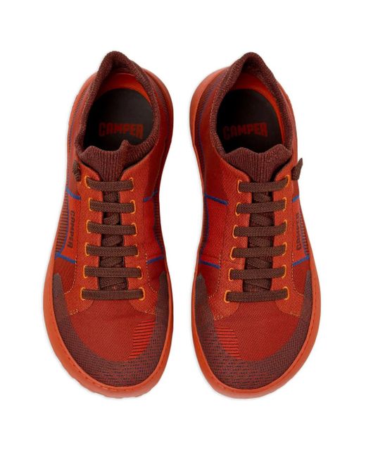 Sneakers Peu Serra Con Mix Di Texture di Camper in Red da Uomo