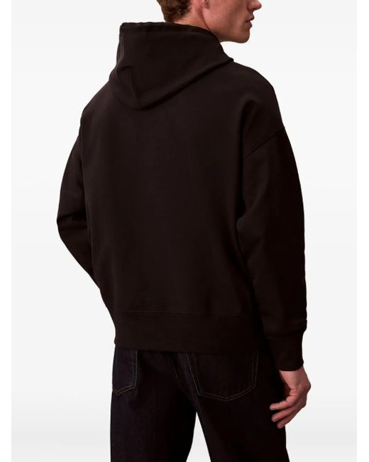 Calvin Klein Black Drawstring Hoodie for men