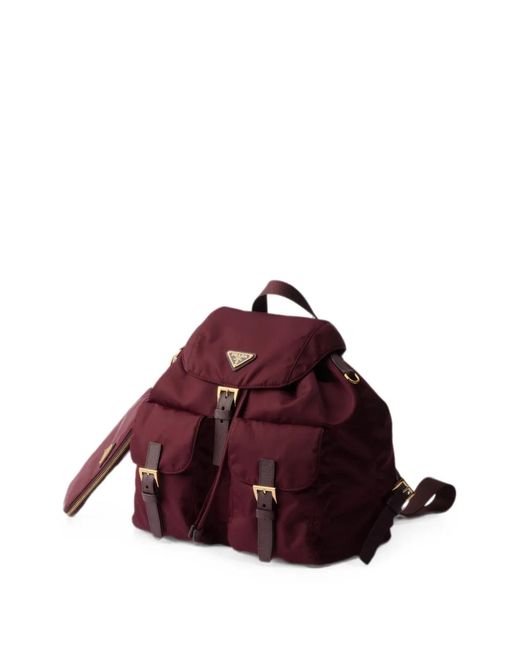 Prada Red Medium Re-Nylon Backpack