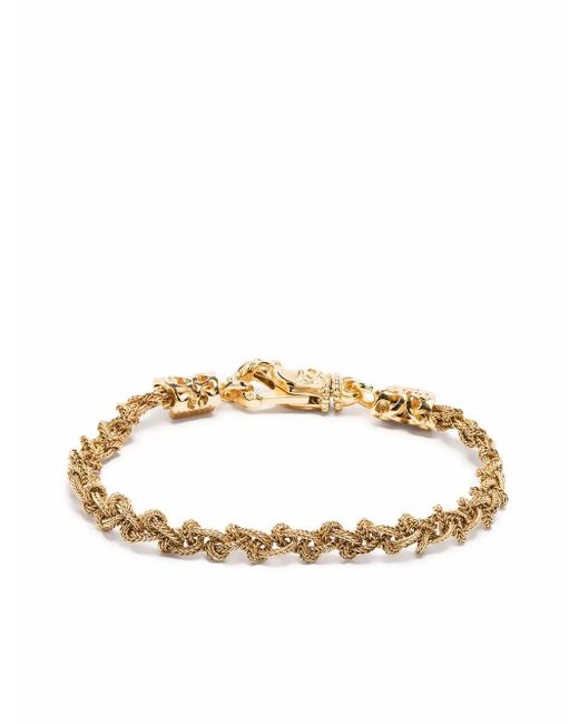 Emanuele Bicocchi Metallic Knot Braid Bracelet
