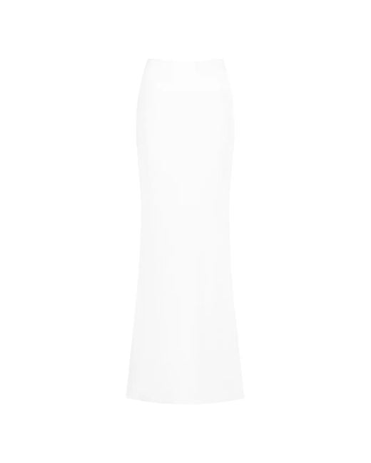 Chats by C.Dam White Top And Maxi Skirt Set