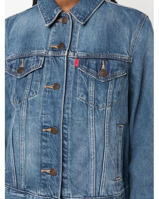 Levi's Denim Jack in het Blue