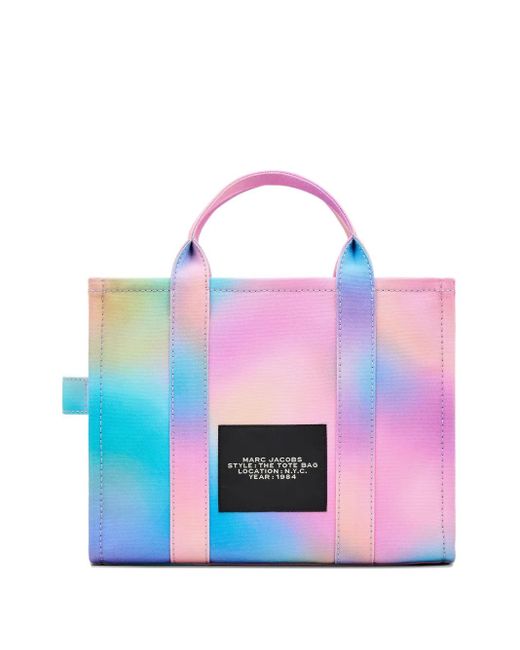 Marc Jacobs Medium The Airbrush Shopper in het Purple
