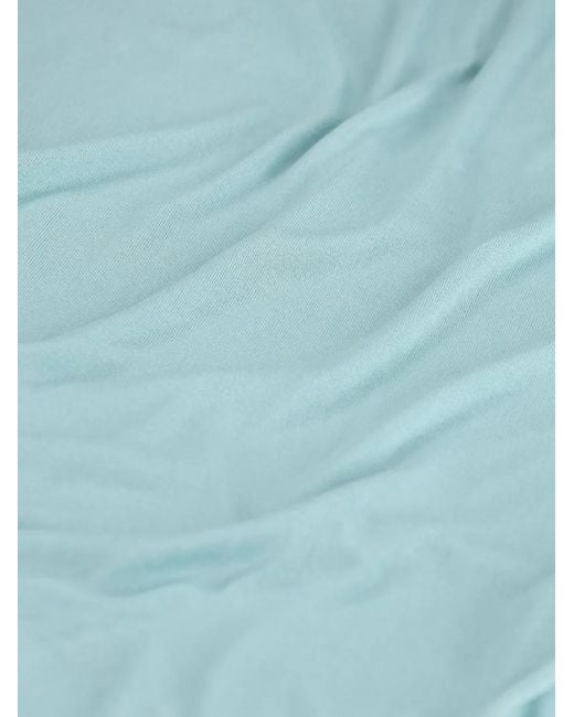 Tagliatore Blue T-Shirt À Bords Nervurés for men