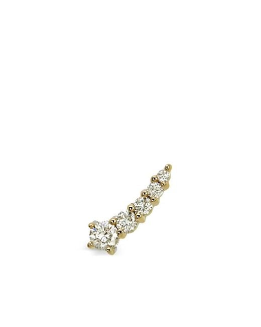 Lark & Berry Metallic 14Kt Shooting Star Diamond Stud Earring