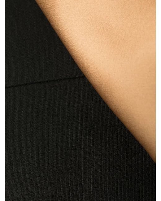 Valentino Garavani Black Colourblock Minidress
