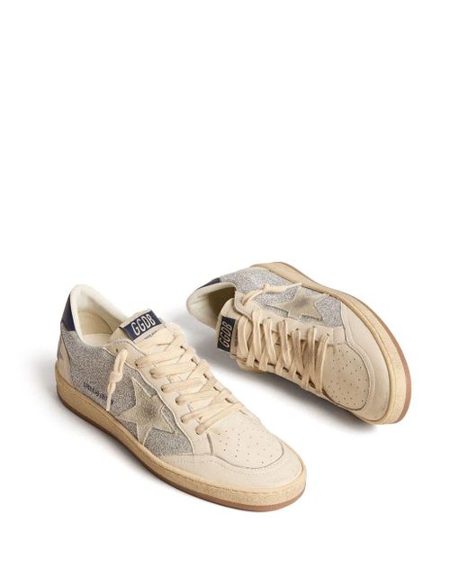 Golden Goose Deluxe Brand Pink Ball Star Sneakers