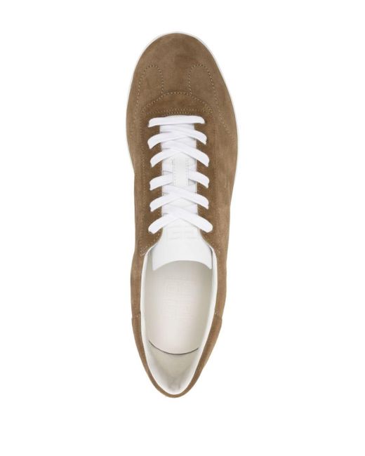 Givenchy Brown Town Suede Sneakers for men