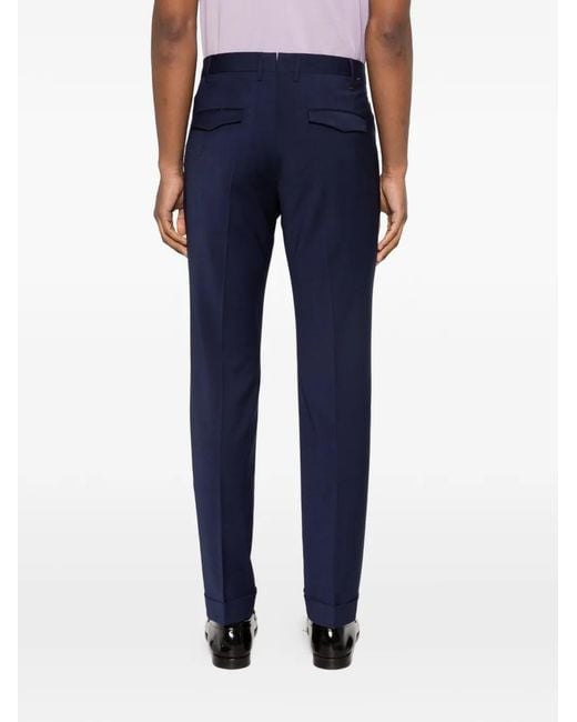 PT Torino Blue Pantalon Traveller À Plis for men