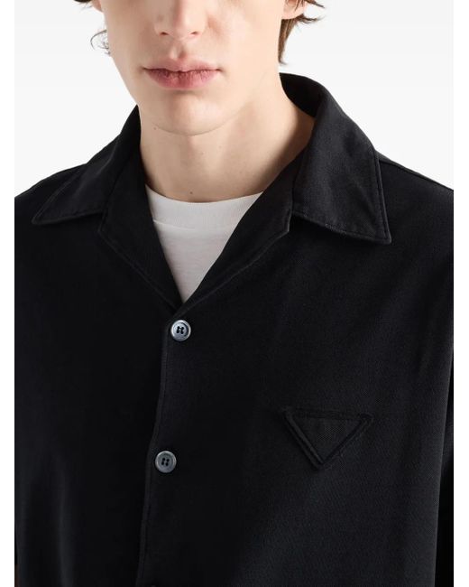Camicia di Prada in Black da Uomo
