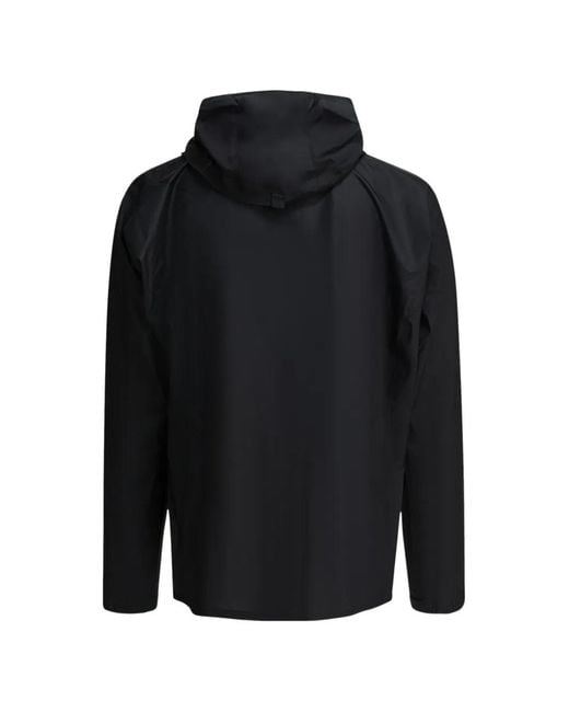 Montbell Black Hooded Zip Jacket for men