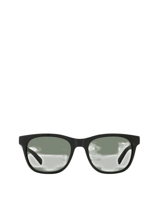 Gucci Black Rectangular 1985 Sunglasses for men