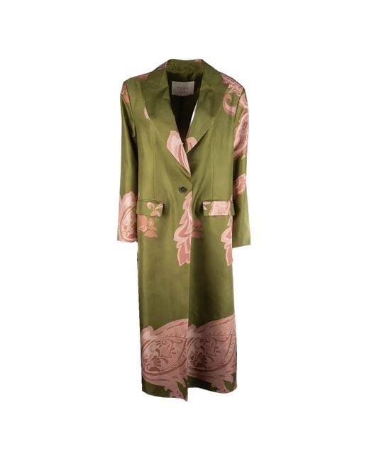 Co.Go Green Paisley Coat