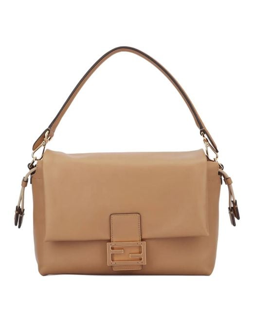 Fendi Brown Mamma Baguette Schultertasche
