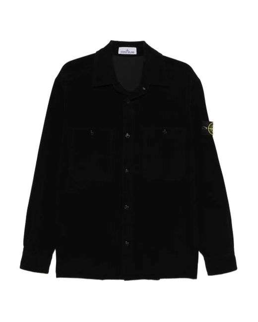 Stone Island Black T-Shirt for men