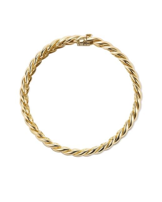 David Yurman Metallic 18Kt Sculpted Cable Bracelet (8.5Mm)