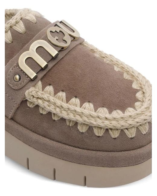Mou Brown 35Mm Bounce Mules