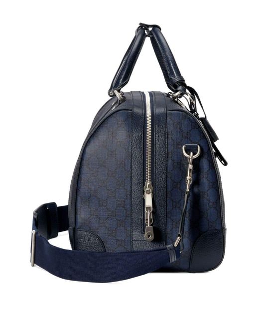 Gucci Blue Small Ophidia Duffle Bag for men