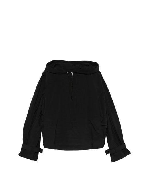 Co. Black Hooded Zip Jacket