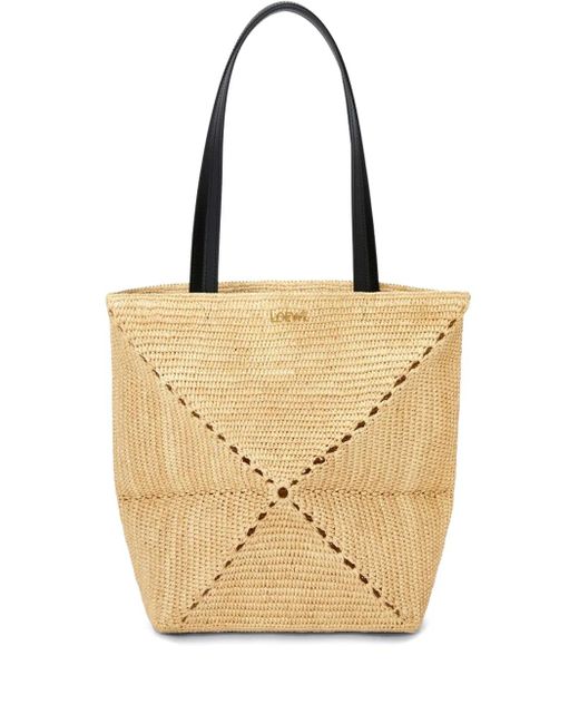 Loewe Natural Medium Puzzle Shoulder Bag