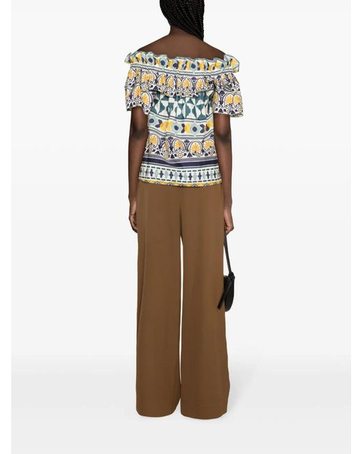 LaDoubleJ White Breakfast Top