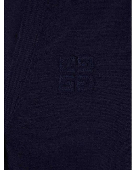 Givenchy ボタン カーディガン Blue