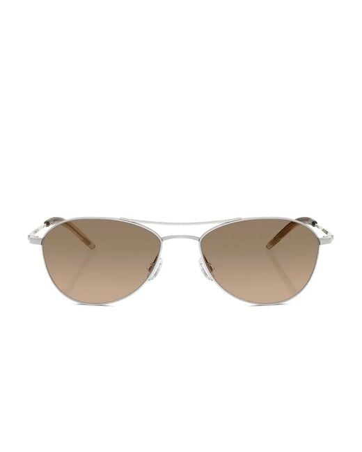 Oliver Peoples Metallic Aero Ii Sunglasses