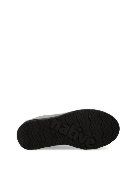 Native Eyewear Black Lace-Up Rubber Boots