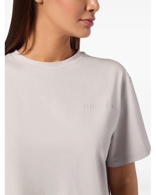 Philipp Plein T-Shirt Met Ronde Hals in het White