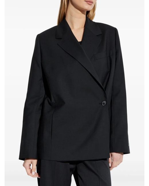 KENZO Black Virgin Wool Blazer