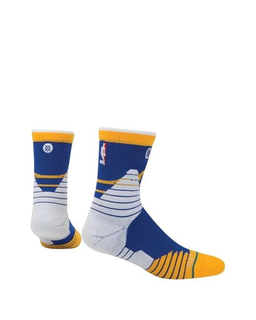 Stance Blue Nba Golden State Warriors Socks for men