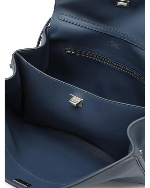 Balenciaga Blue Medium Rodeo Handbag