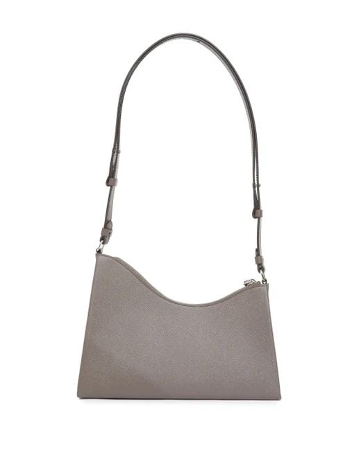 Maison Margiela Gray Snatched Hobo Leather Bag